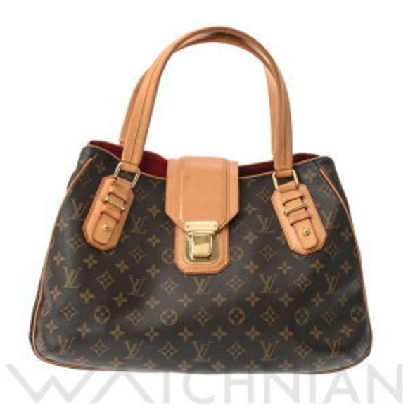 Louis Vuitton Monogram Greet Brown Canvas Tote Bag - Picture 1 of 9